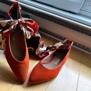 Pretty ballerinas pointed toe